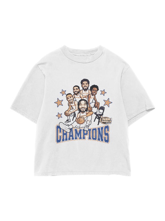 BOBBLE HEAD TEE - WHITE