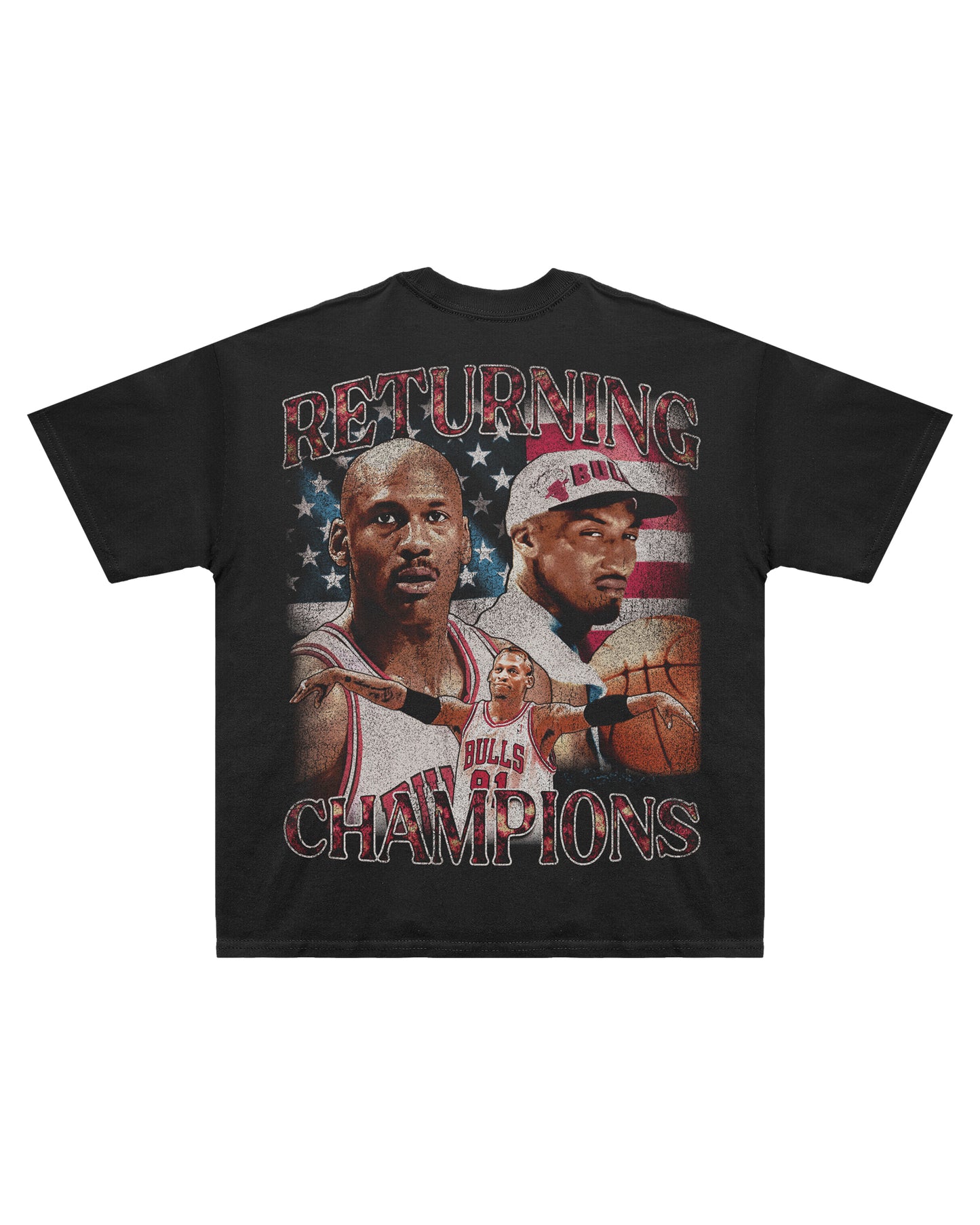 BULLS RETURNING CHAMPS - TEE