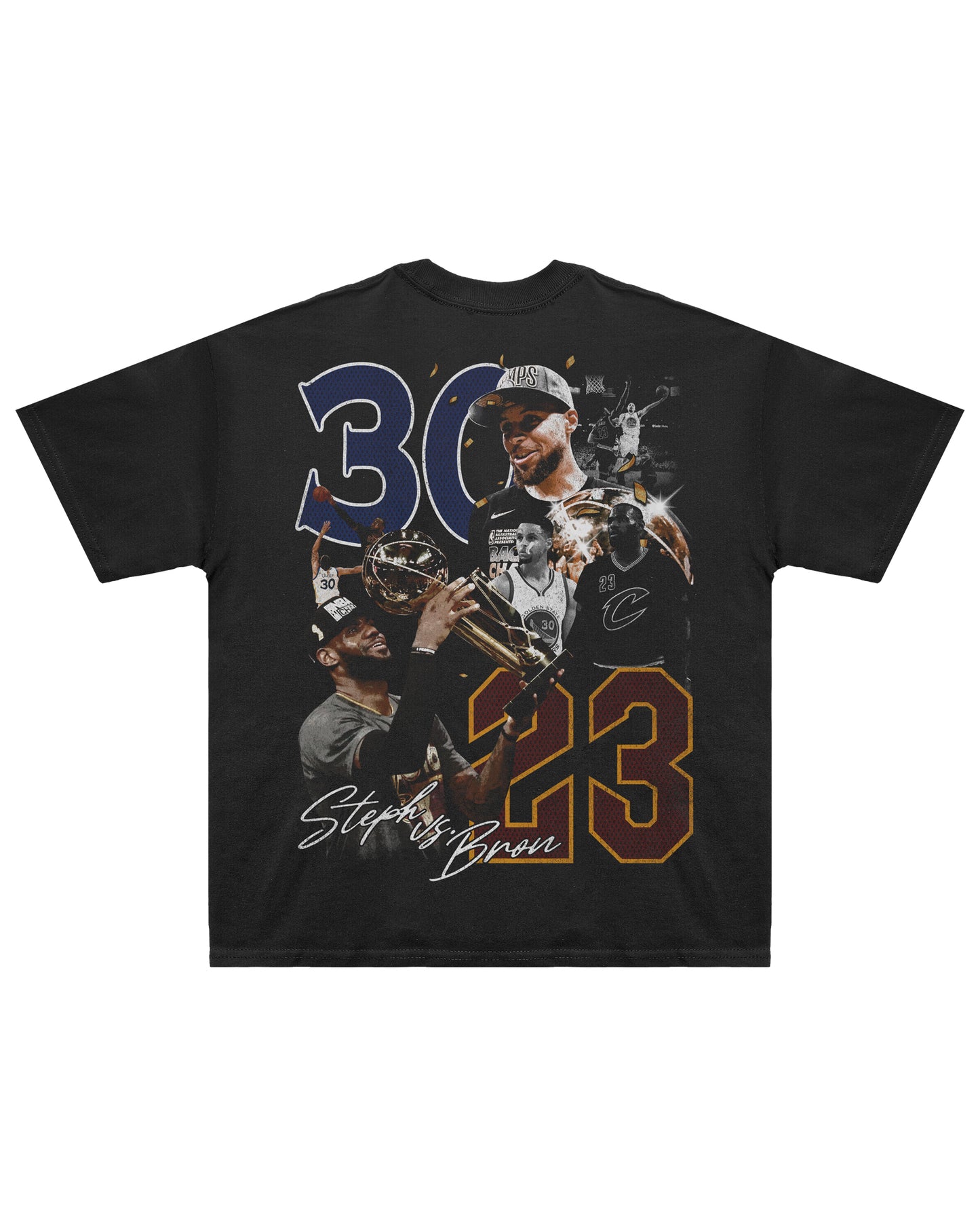 STEPH VS BRON - BLACK