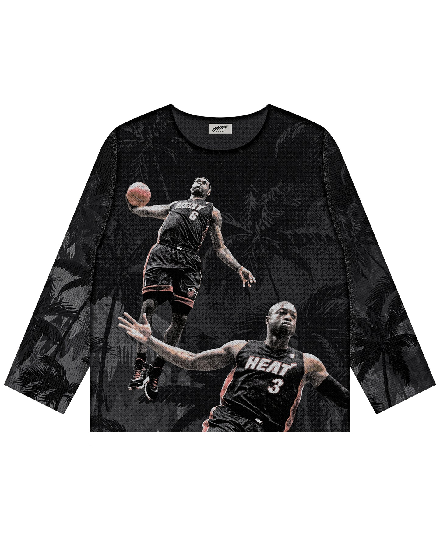 6/3 DUO KNITTED LONG SLEEVE - BLACK