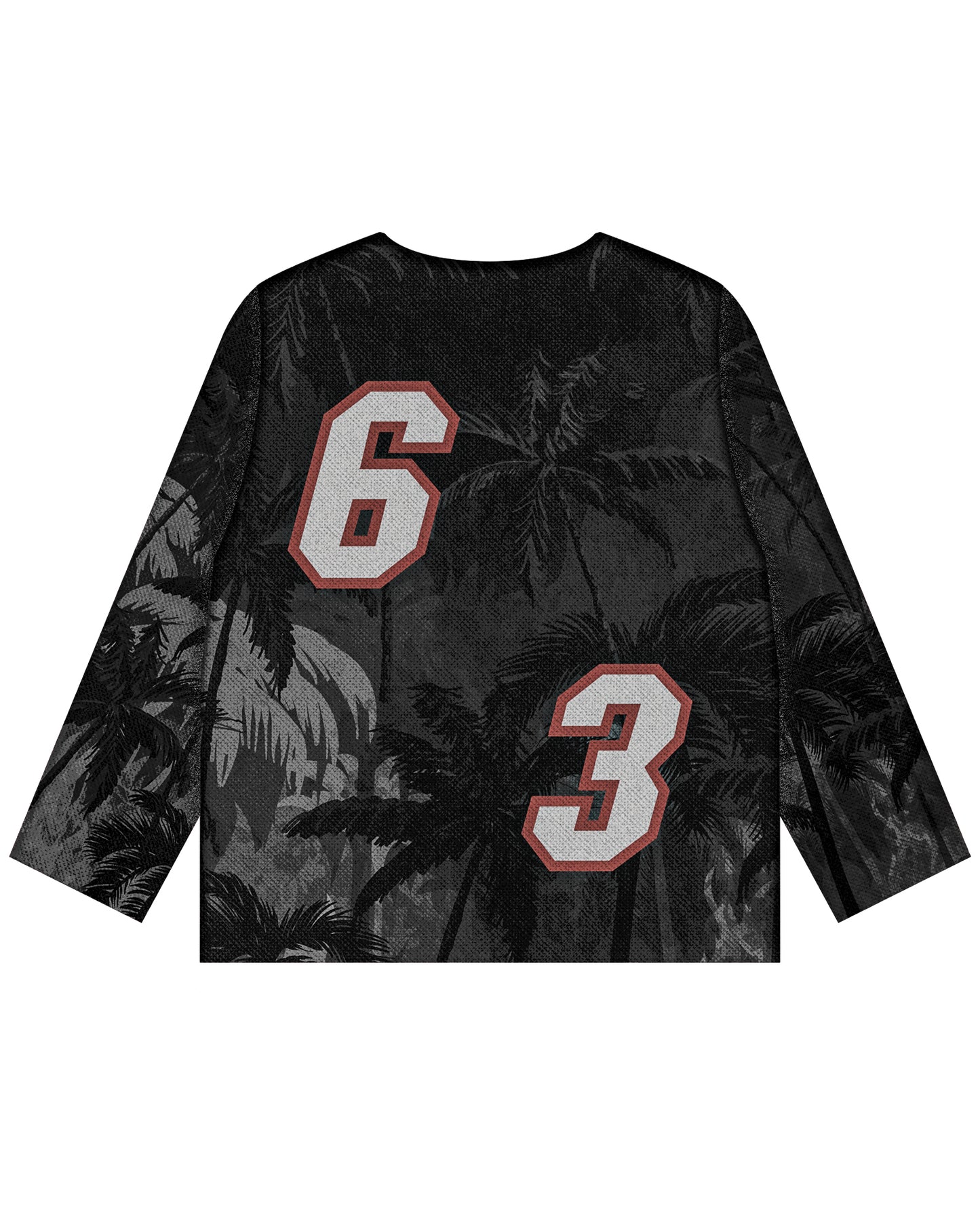 6/3 DUO KNITTED LONG SLEEVE - BLACK