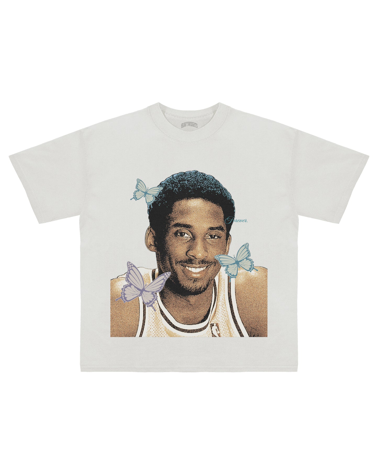 HUSTLE HEART TEE - WHITE