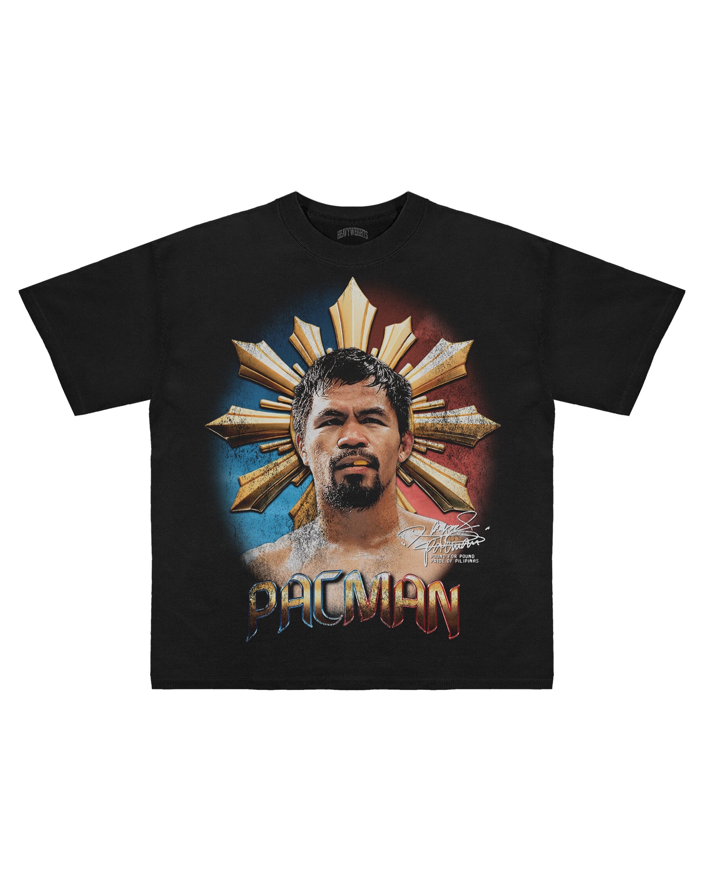 MANNY PAC TEE - WASHED BLACK