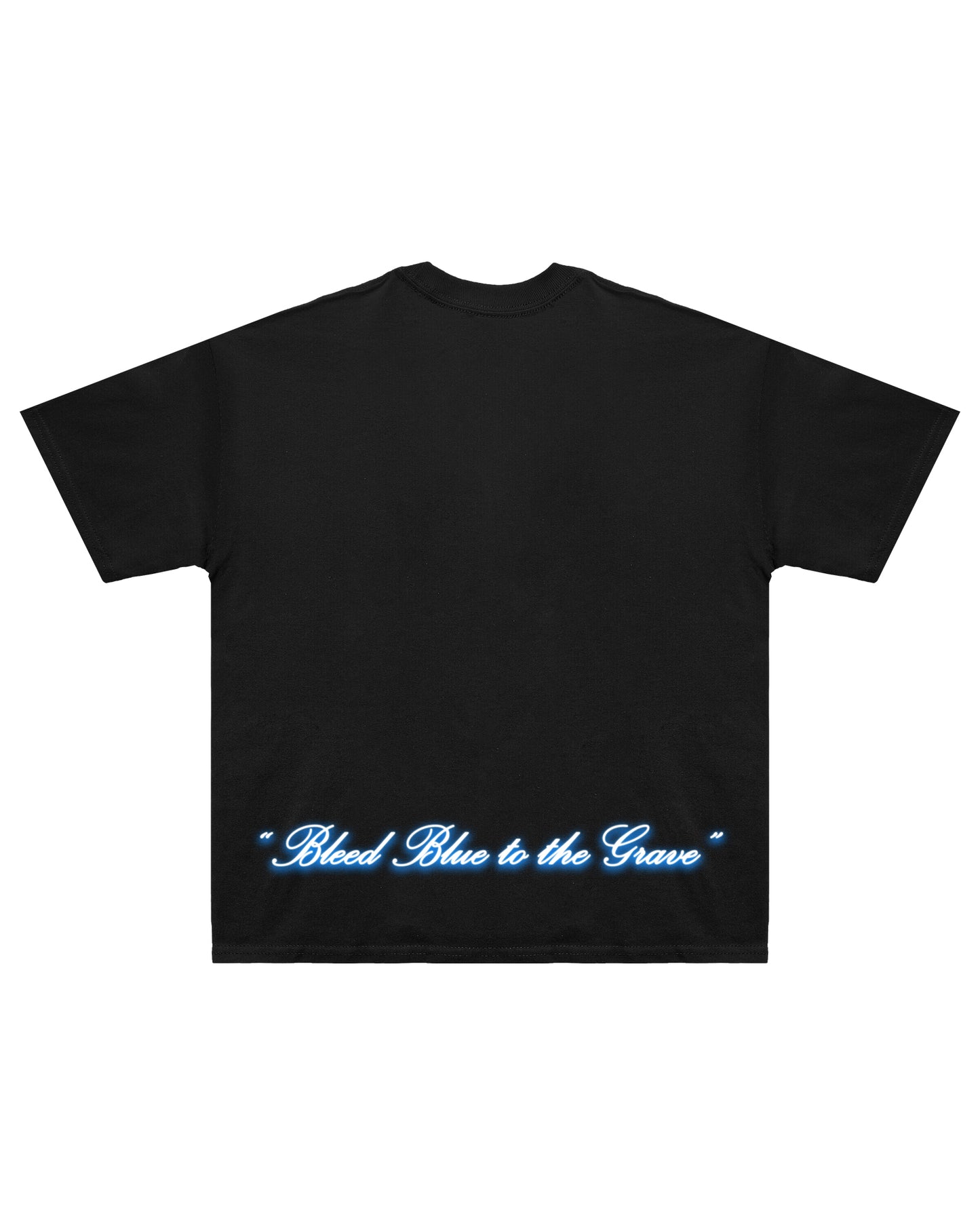 BLEED BLUE SHIRT - WASHED BLACK