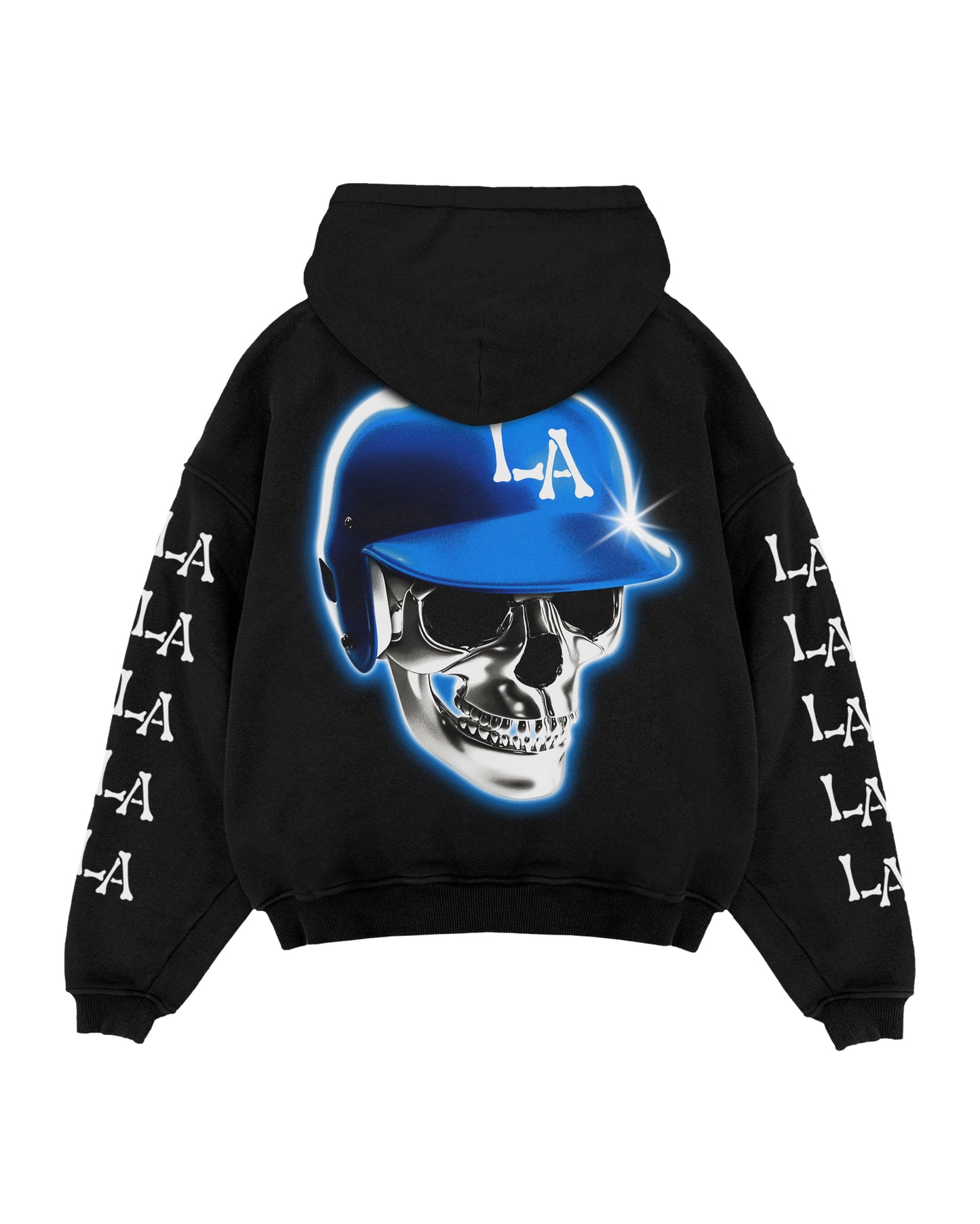 BLEED BLUE  - HOODIE