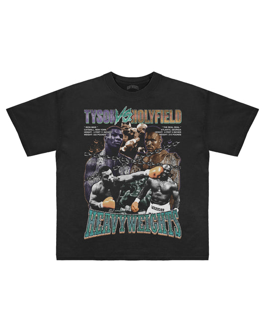 HOLYFIELD VS TYSON - VINTAGE BLACK