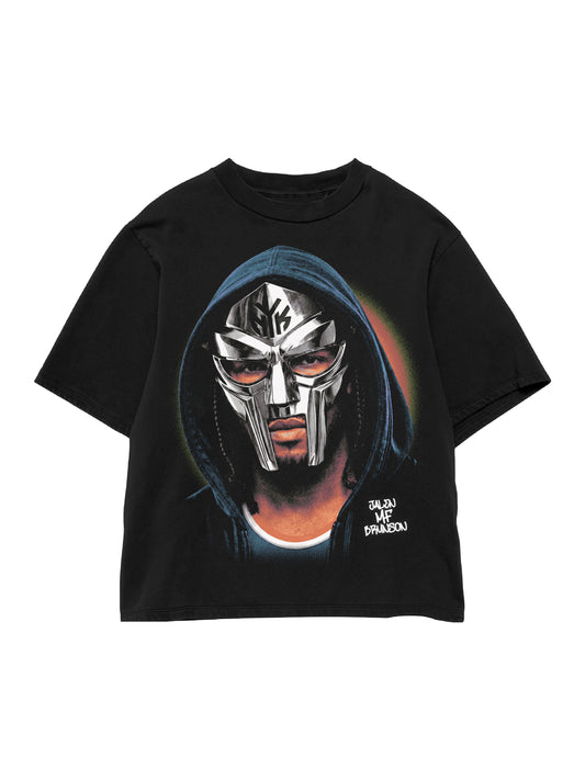 JB DOOM TEE - WASHED BLACK