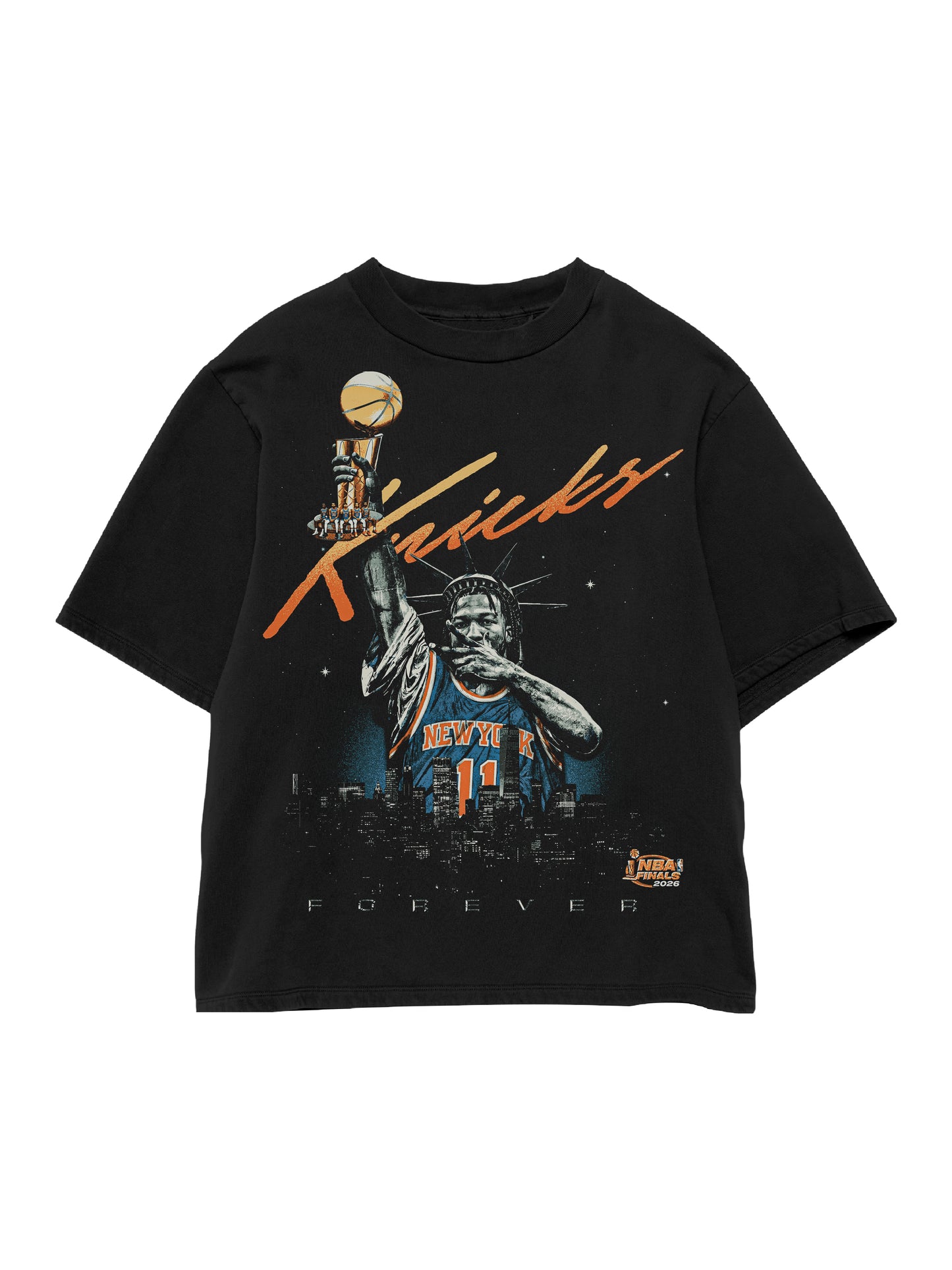 LIBERTY TEE - WASHED BLACK