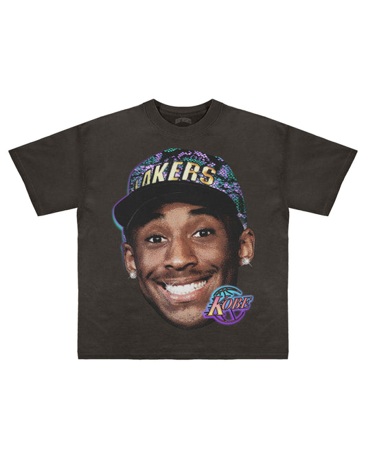 BIG HEAD KB TEE - BROWN