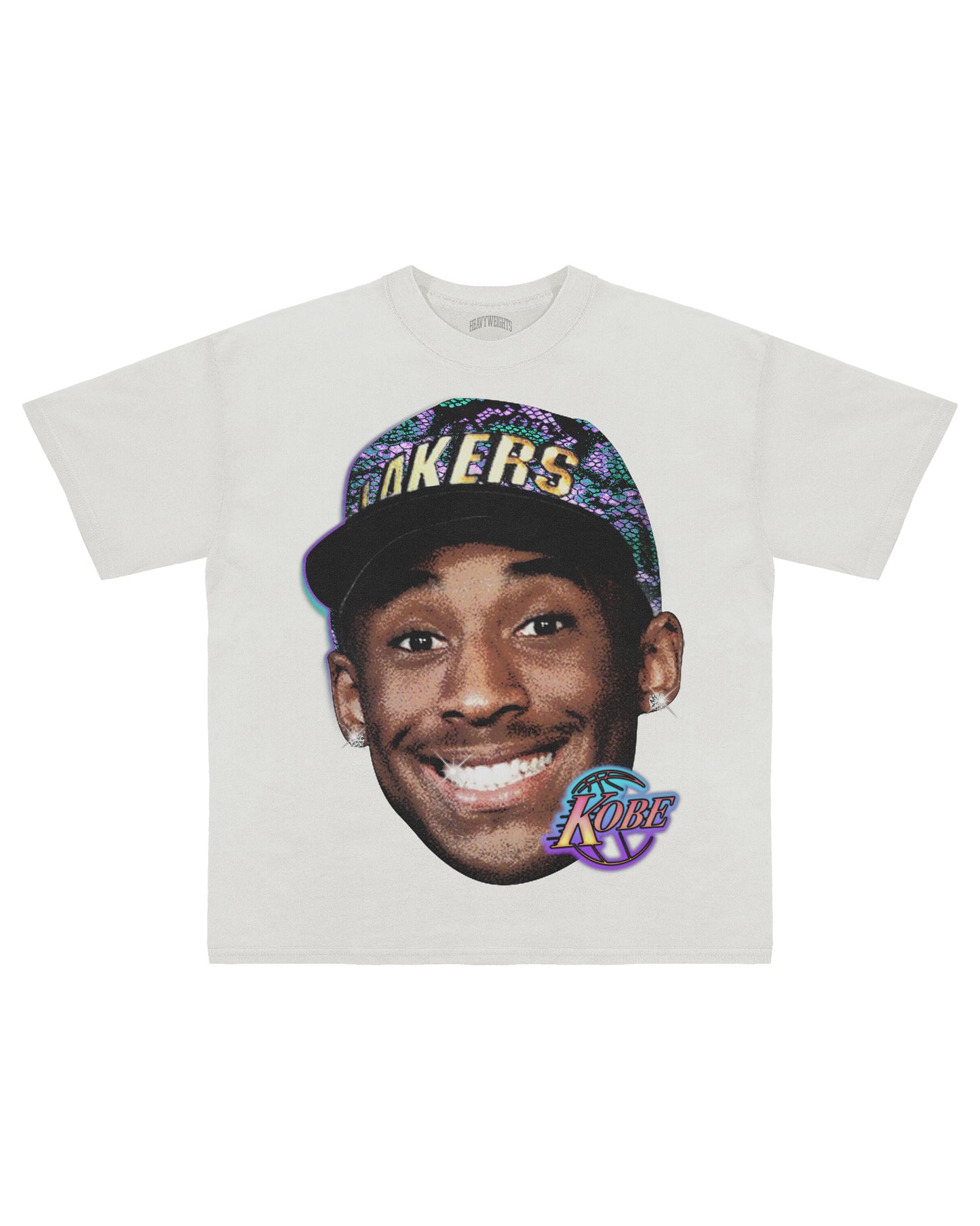BIG HEAD KB TEE - WHITE