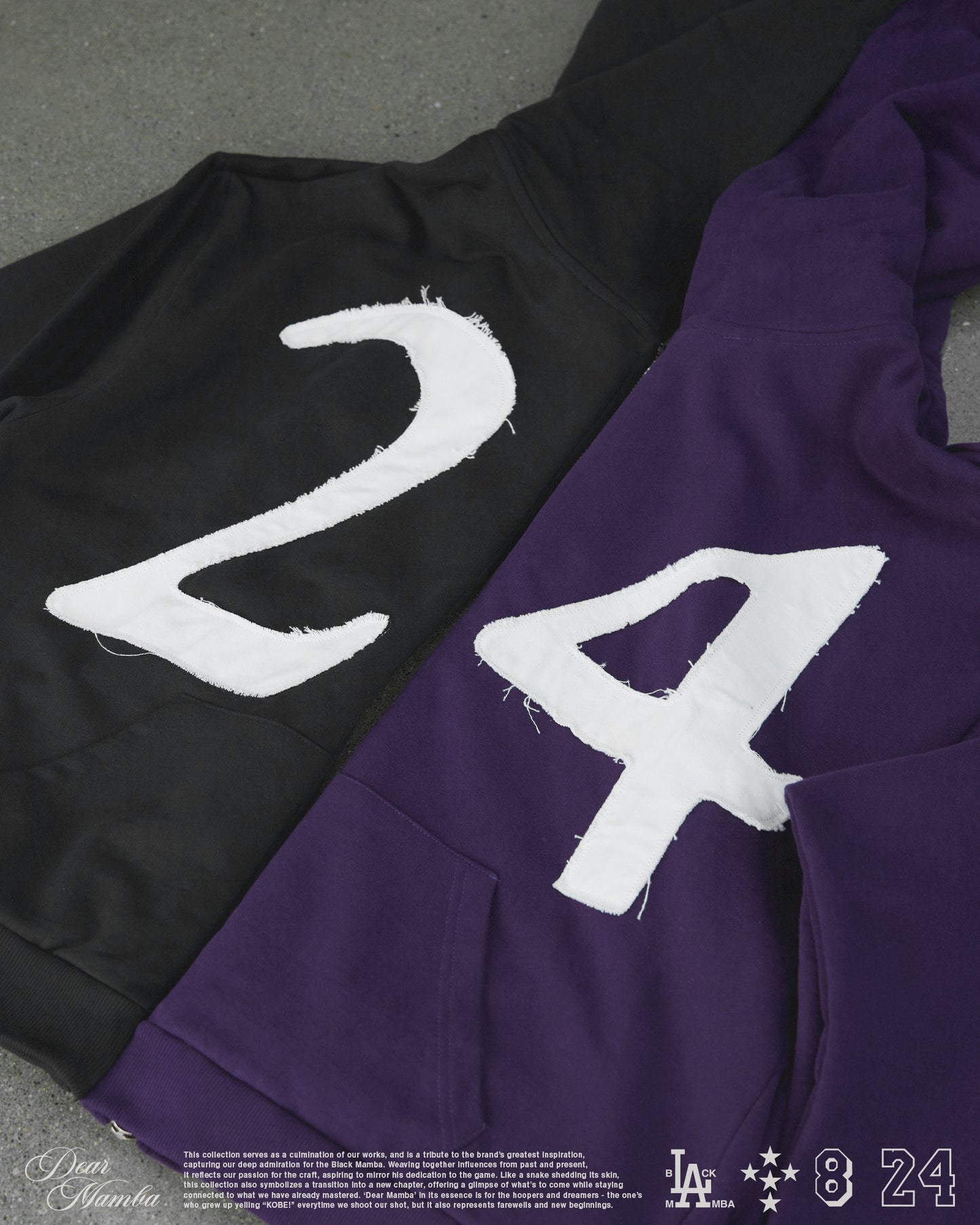 24 PATCHWORK ZIP-UP - BLACK